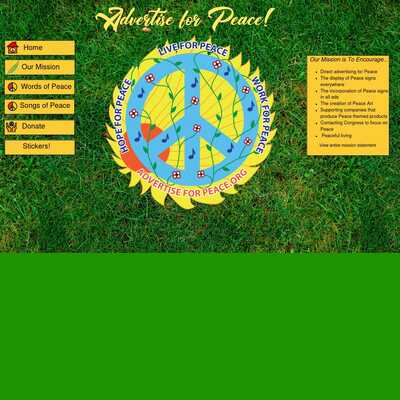 Advertise for Peace